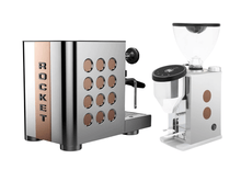 Load image into Gallery viewer, Rocket Appartamento TCA Espresso Machine + Faustino Grinder - Pro Coffee Gear
