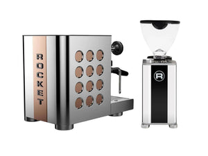 Rocket Appartamento TCA Espresso Machine + Giannino Grinder - Pro Coffee Gear